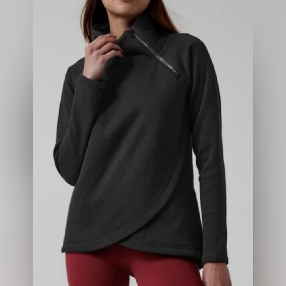Athleta COZY KARMA ASYM PULLOVER, M